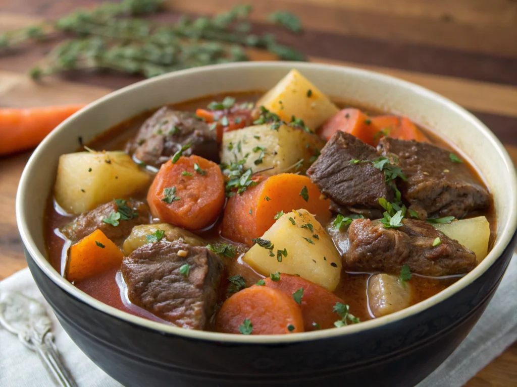 Beef and Root Vegetable Stew