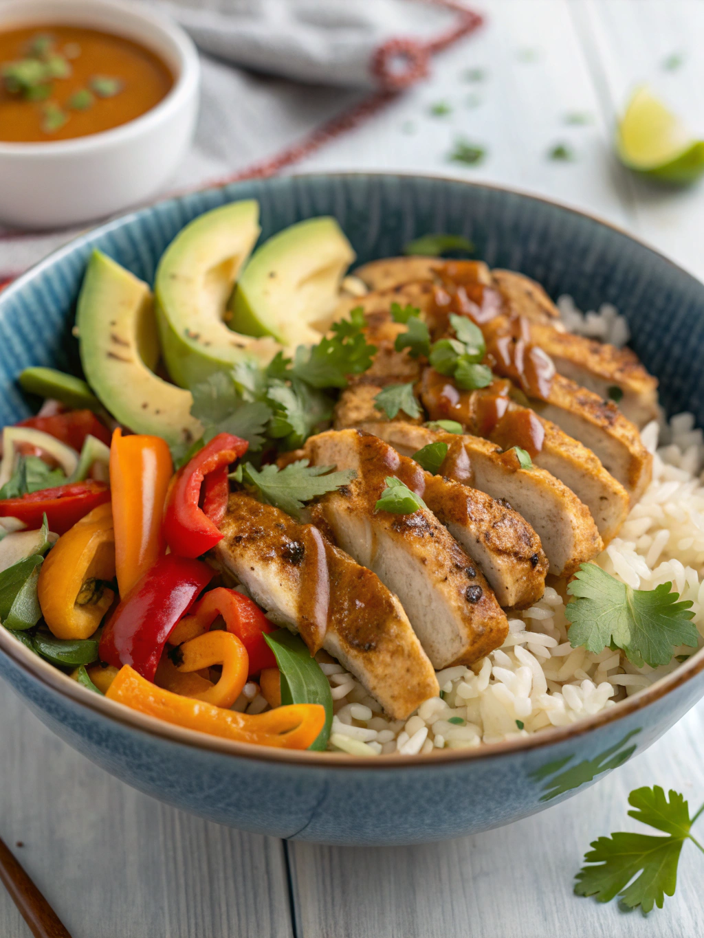 Honey Chipotle Chicken Rice Bowl Ingredients
