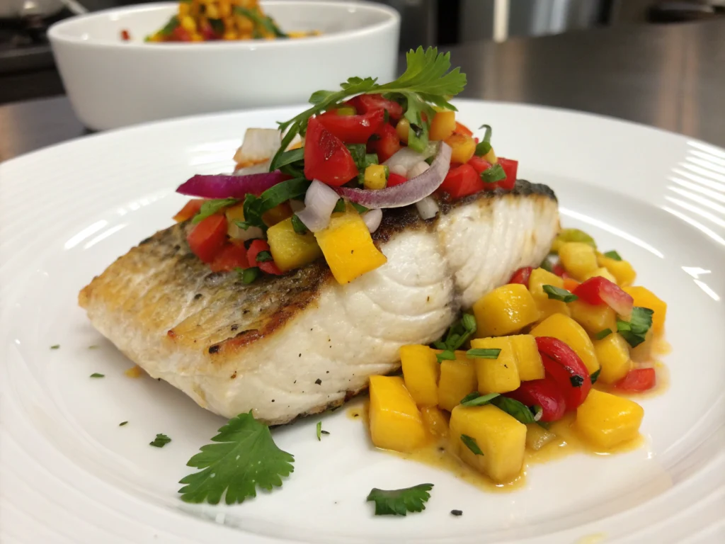 Mahi Mahi with Mango Salsa