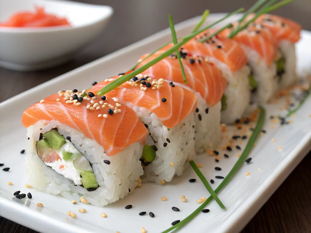 Salmon Sushi Rolls