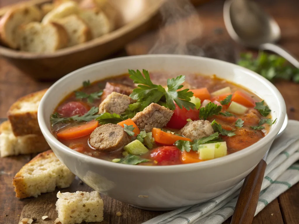 Turkey Sausage Soup