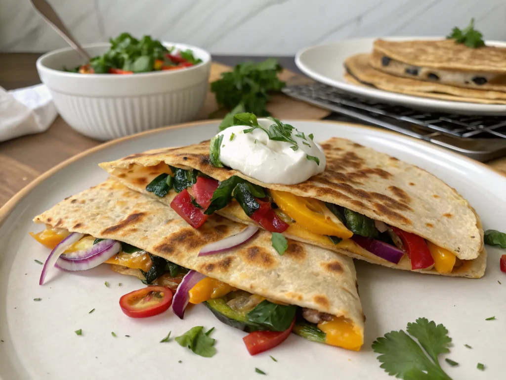 Vegetarian Quesadillas