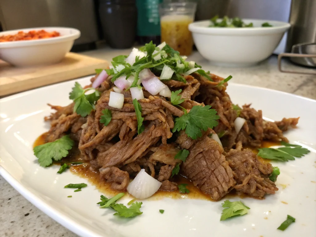 Carne Deshebrada