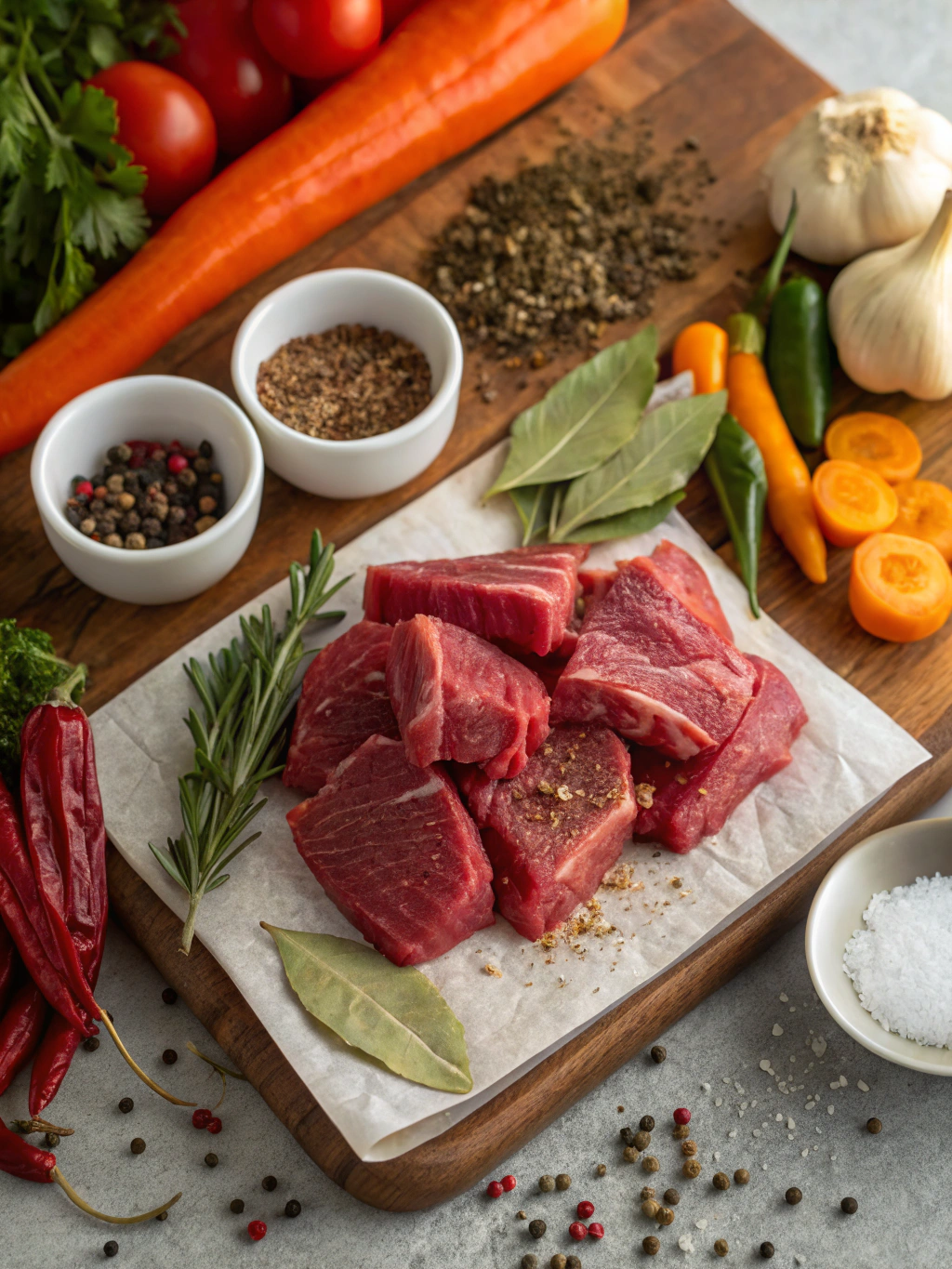 Carne Louca Ingredients