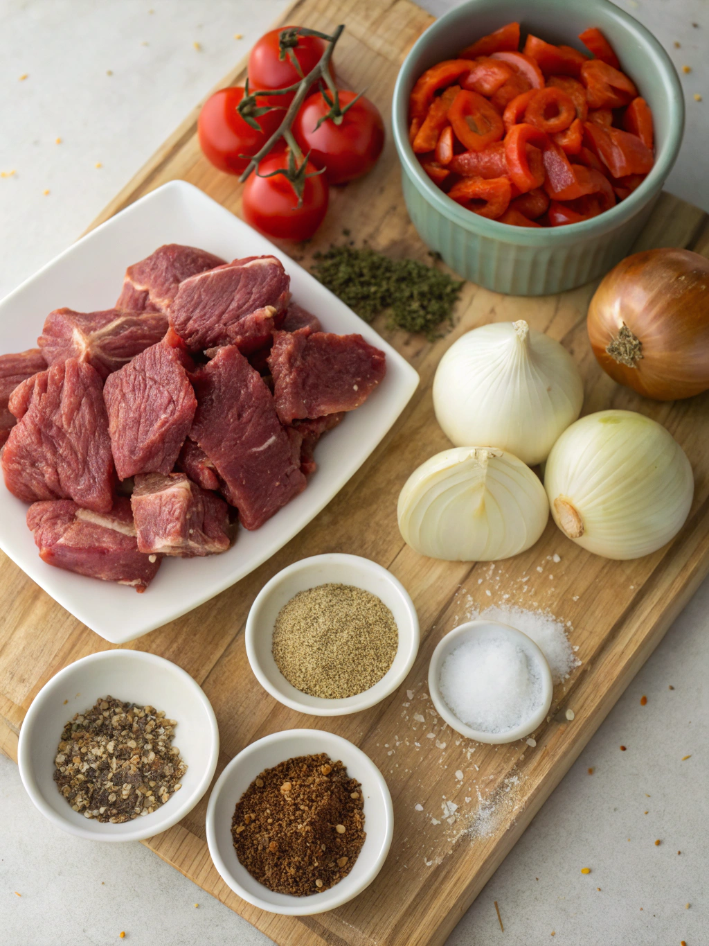 Carne Mechada Ingredients