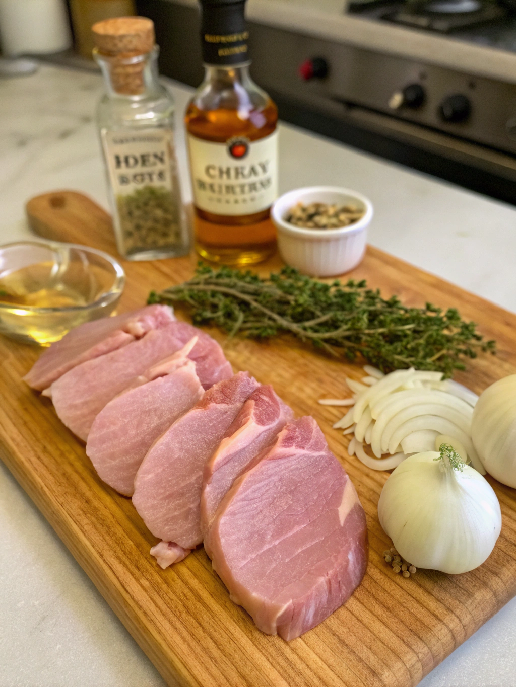 Ingredients for Solomillo al Whisky