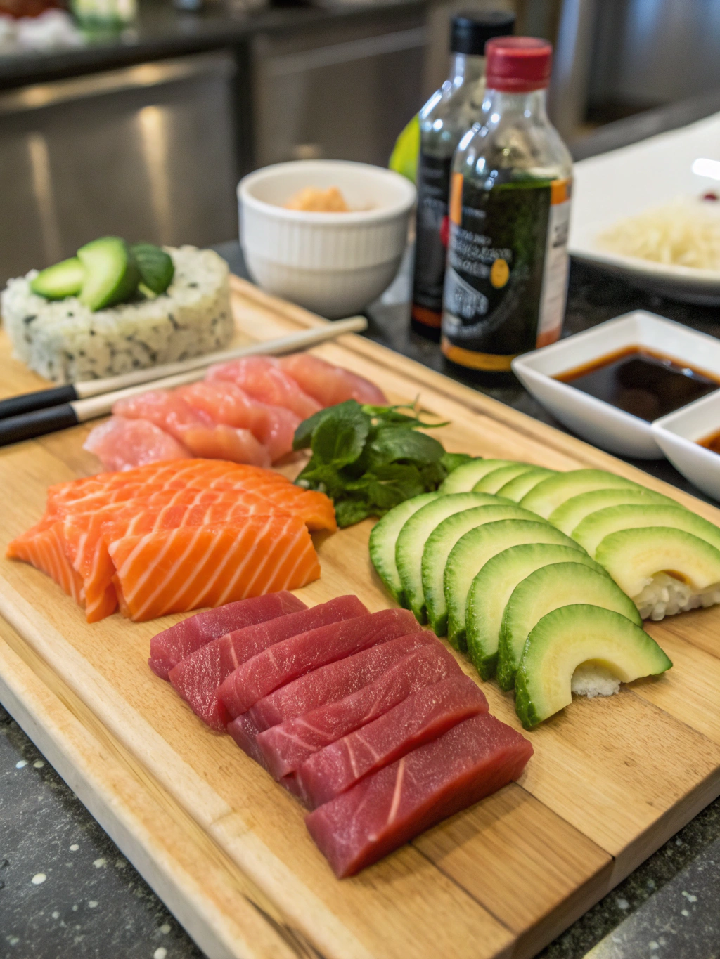 Naniwa Sushi Kings Highway Ingredients