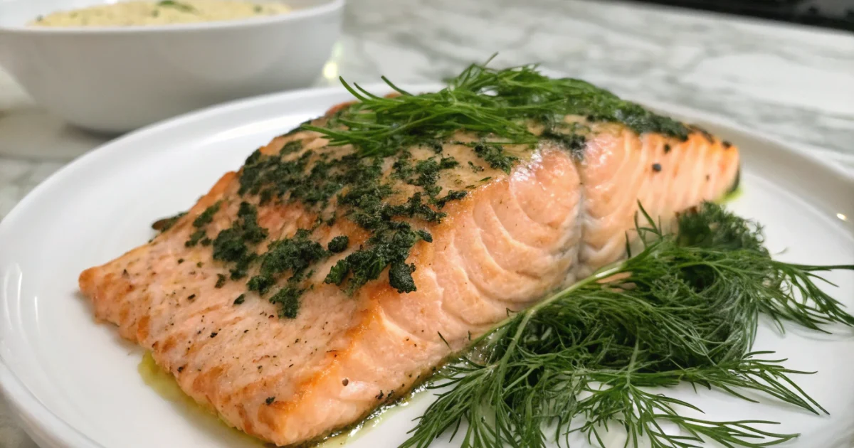 baked-salmon-with-dill Baked Salmon with Dill