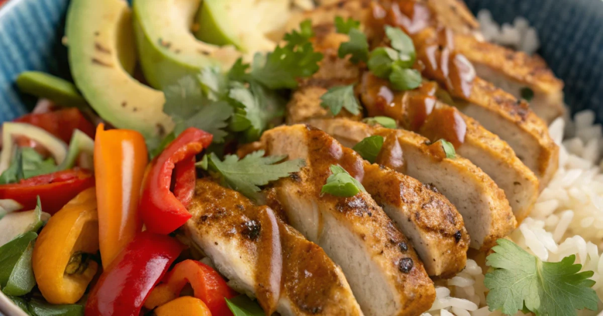 honey-chipotle-chicken-rice-bowl-ingredients Honey Chipotle Chicken Rice Bowl ingredients